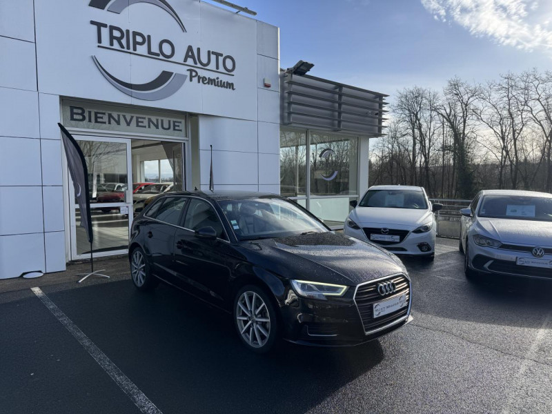 Audi A3  SPORTBACK 2.0 35 TDI - 150 - BV S-TRONIC 7 DESIGN LUXE - GPS   CAMERA AR   ECOCKPIT DIESEL NOIR Occasion à vendre