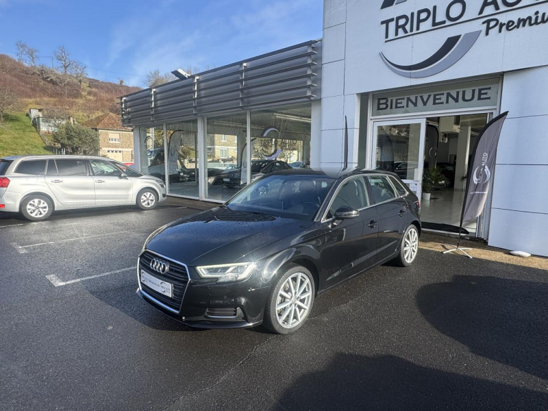 Photo 3 de l'offre de AUDI A3  SPORTBACK 2.0 35 TDI - 150 - BV S-TRONIC 7 DESIGN LUXE - GPS   CAMERA AR   ECOCKPIT à 23990€ chez Triplo auto