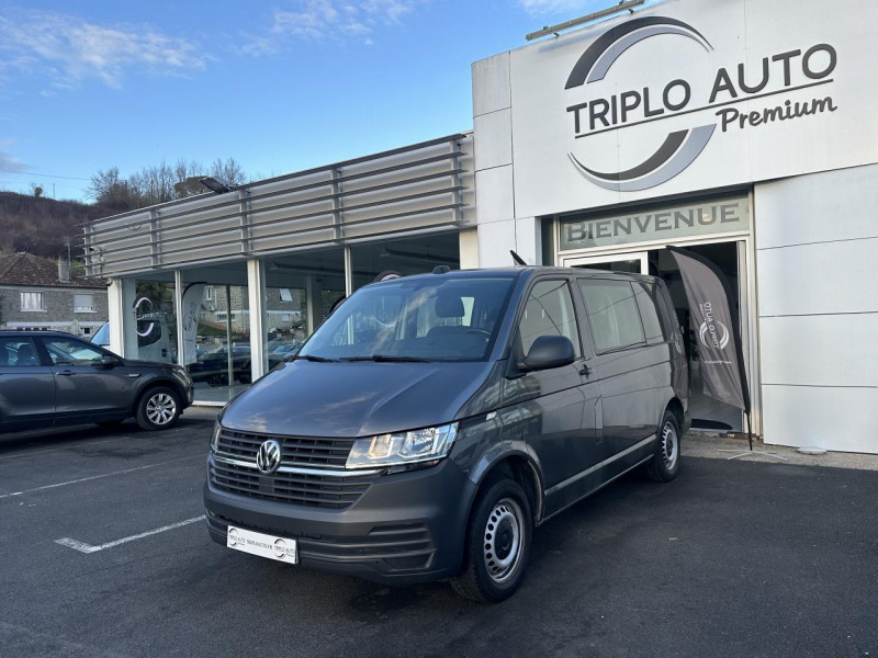 Photo 3 de l'offre de VOLKSWAGEN TRANSPORTER L1 2.0 TDI - 150 - BV DSG FOURGON CABINE APPROFONDIE TVA RECUPERABLE   GPS   ATTELAGE à 30990€ chez Triplo auto