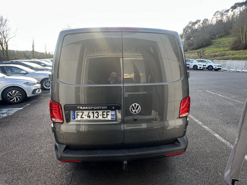 Photo 6 de l'offre de VOLKSWAGEN TRANSPORTER L1 2.0 TDI - 150 - BV DSG FOURGON CABINE APPROFONDIE TVA RECUPERABLE   GPS   ATTELAGE à 30990€ chez Triplo auto