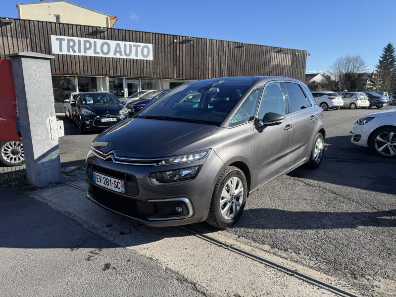 Citroen C4 PICASSO 1.6 BLUEHDI - 120 S&S FEEL GPS   CAMERA AR   ATTELAGE DIESEL GRIS CLAIR Occasion à vendre