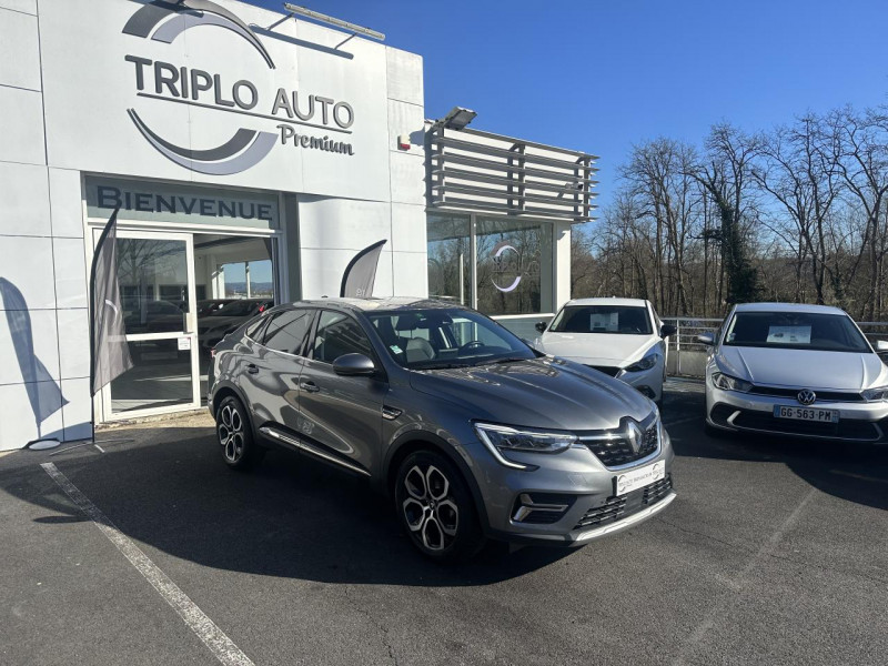 Renault ARKANA 1.3 TCE - 140 - BV EDC INTENS - GPS   CARPLAY   CAMERA AR ESSENCE GRIS FONCE Occasion à vendre