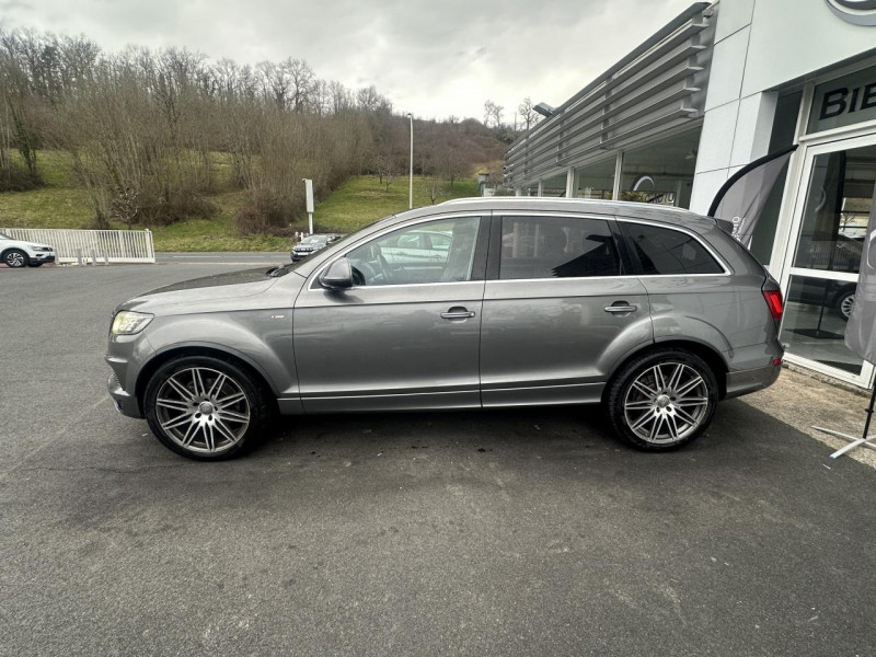 Photo 4 de l'offre de AUDI Q7  QUATTRO 3.0 V6 TDI - 240 - BVA TIPTRONIC - 7PL  S-LINE GPS   TOIT PANORAMIQUE OUVRANT   RADAR AR à 20990€ chez Triplo auto