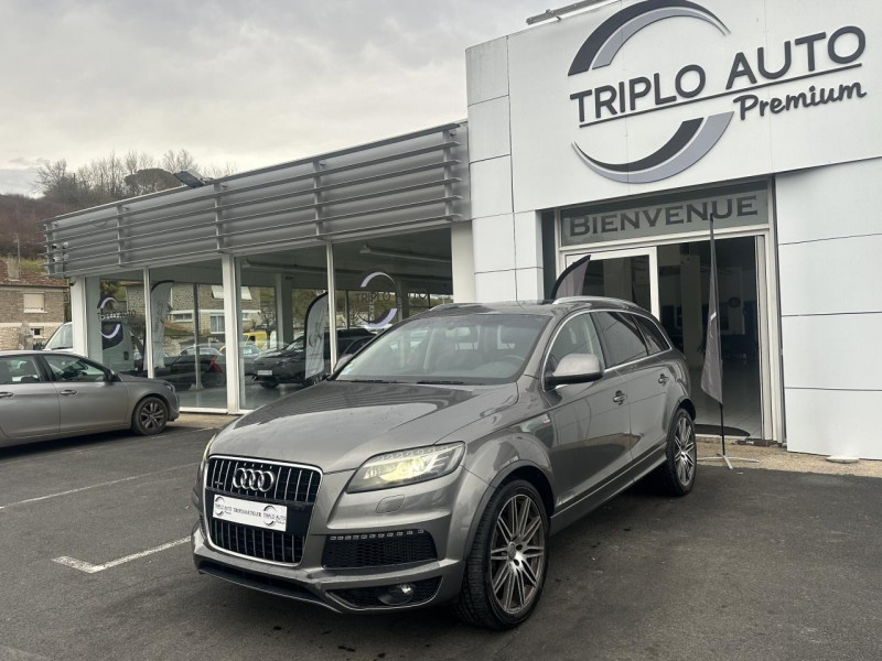 Photo 3 de l'offre de AUDI Q7  QUATTRO 3.0 V6 TDI - 240 - BVA TIPTRONIC - 7PL  S-LINE GPS   TOIT PANORAMIQUE OUVRANT   RADAR AR à 20990€ chez Triplo auto