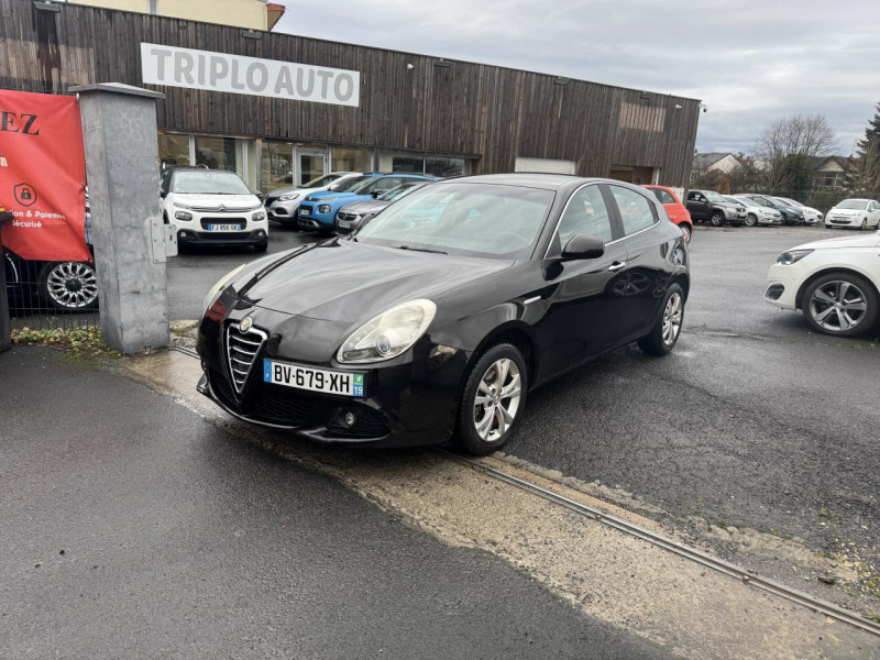 Alfa Romeo GIULIETTA 2.0 JTDM - 140 S/S DISTINCTIVE CLIM   RADAR AR DIESEL NOIR Occasion à vendre