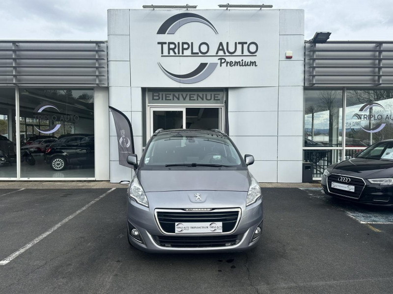 Photo 2 de l'offre de PEUGEOT 5008  1.6 HDI S&S - 120 - BV EAT6 - 5PL  ALLURE GPS   TOIT PANORAMIQUE   RADAR AR à 12990€ chez Triplo auto