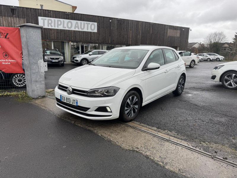 Volkswagen POLO 1.0 TSI - 95 CONFORTLINE GPS   RADAR AR   CLIM ESSENCE BLANC Occasion à vendre