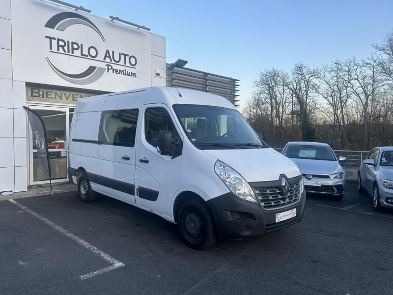 Photo 1 de l'offre de RENAULT MASTER GRAND CONFORT L2H2 2.3 DCI - 110 7 PLACES CABINE APPROFONDIE   TVA RECUPERABLE à 15990€ chez Triplo auto