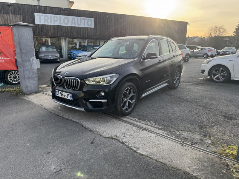 Photo 1 de l'offre de BMW X1 SDRIVE 18D F48 XLINE GPS   RADAR AR   ATTELAGE   CLIM à 14990€ chez Triplo auto