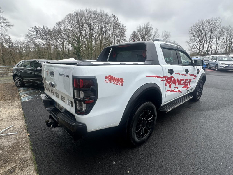 Photo 4 de l'offre de FORD RANGER 2.0 ECOBLUE - 213 - BVA - CABINE DOUBLE WILDTRAK GPS   CAMERA AR   ATTELAGE à 38990€ chez Triplo auto