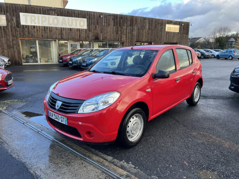 Dacia SANDERO 1.4 MPI GPL - 75 AMBIANCE  GPL ROUGE CLAIR Occasion à vendre