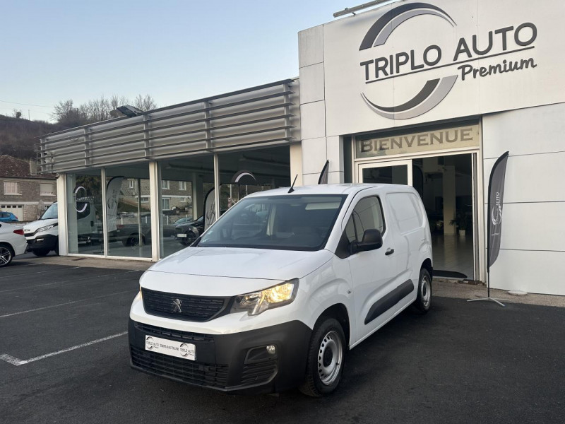 Photo 3 de l'offre de PEUGEOT PARTNER 1.6 BLUEHDI S&S - 100 ASPHALT LONG GPS   CLIM à 11990€ chez Triplo auto