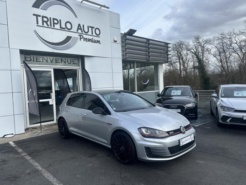 Volkswagen GOLF 2.0 TSI BLUEMOTION - 230 GTI PERFORMANCE SUIVI COMPLET AVEC FACTURES   CLIM   RADAR AR ESSENCE GRIS CLAIR Occasion à vendre