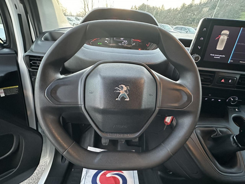 Photo 17 de l'offre de PEUGEOT PARTNER 1.6 BLUEHDI S&S - 100 ASPHALT LONG GPS   CLIM à 11990€ chez Triplo auto