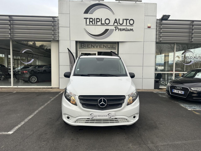 Photo 2 de l'offre de MERCEDES-BENZ VITO MIXTO LONG SELECT PLUS 136CH CDI - BVA 7G-TRONIC GPS   RADAR AR   CLIM à 26990€ chez Triplo auto