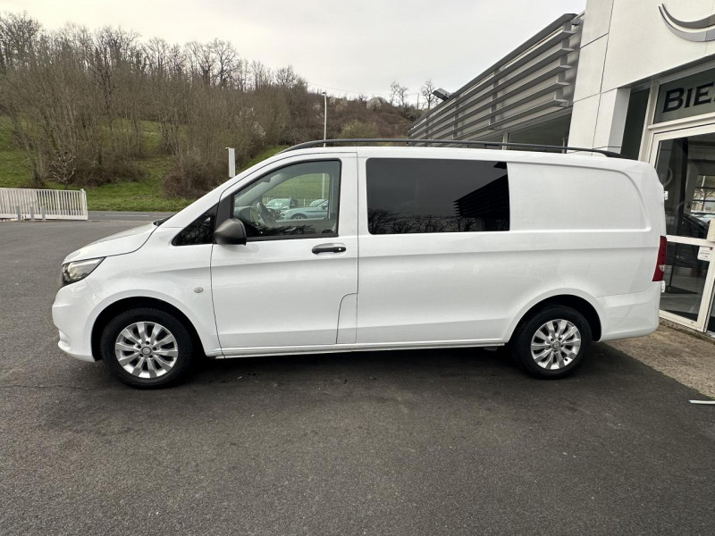 Photo 4 de l'offre de MERCEDES-BENZ VITO MIXTO LONG SELECT PLUS 136CH CDI - BVA 7G-TRONIC GPS   RADAR AR   CLIM à 26990€ chez Triplo auto