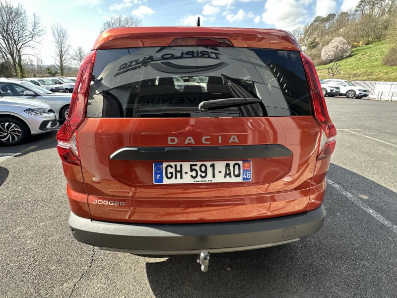 Photo 6 de l'offre de DACIA JOGGER 1.0 ECO-G - 100 - 5 PL  EXTRêME   GPS   CARPLAY   CAMERA AR à 17490€ chez Triplo auto