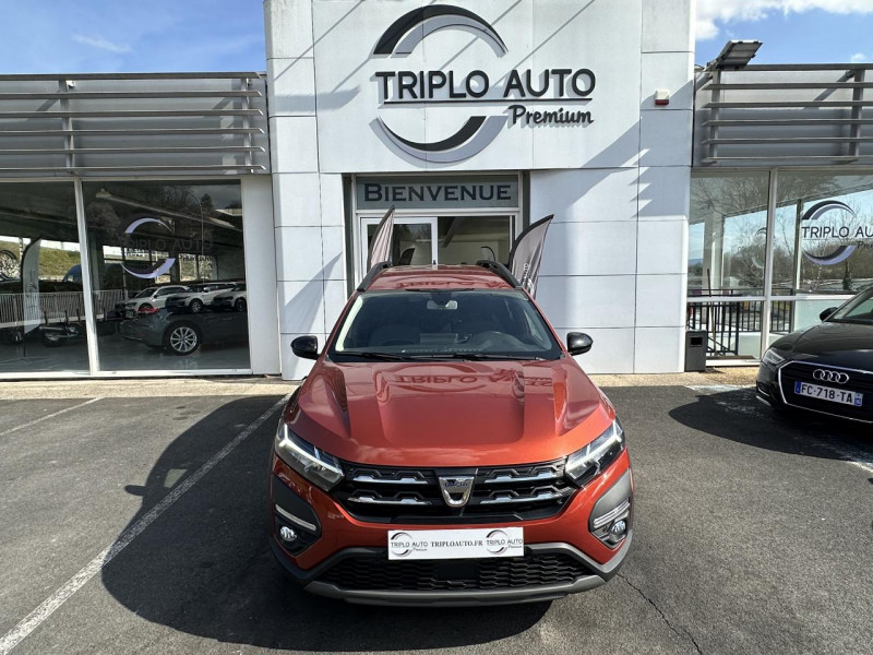 Photo 2 de l'offre de DACIA JOGGER 1.0 ECO-G - 100 - 5 PL  EXTRêME   GPS   CARPLAY   CAMERA AR à 17490€ chez Triplo auto