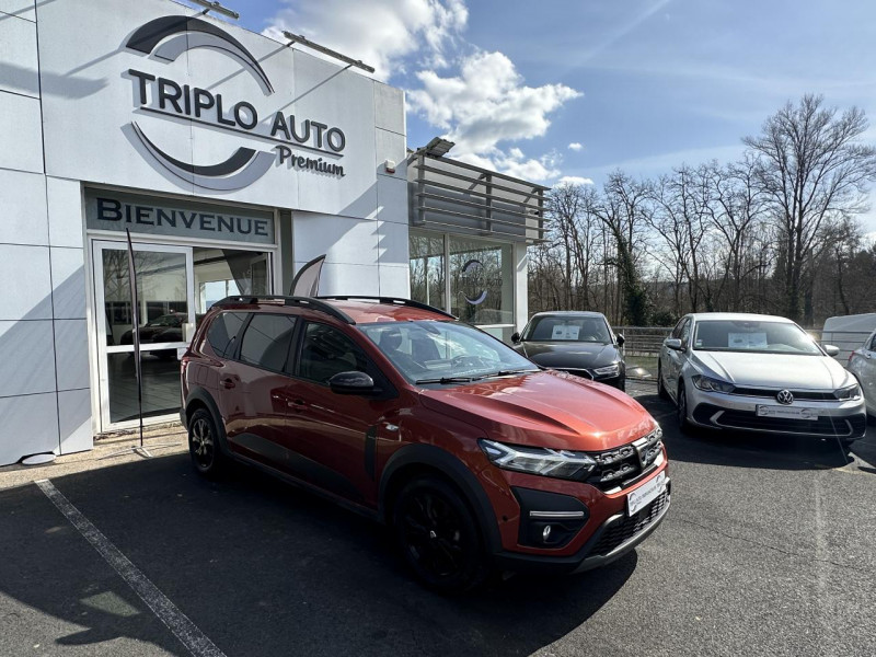 Dacia JOGGER 1.0 ECO-G - 100 - 5 PL  EXTRêME   GPS   CARPLAY   CAMERA AR BICARBURATION ESSENCE GPL MARRON CLAIR Occasion à vendre