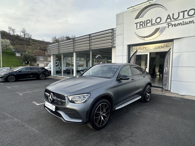 Photo 3 de l'offre de MERCEDES-BENZ GLC COUPé 300 DE   HYBRID EQ POWER - BVA 9G-TRONIC AMG LINE 4-MATIC TVA RECUPERABLE   GPS   T à 49990€ chez Triplo auto