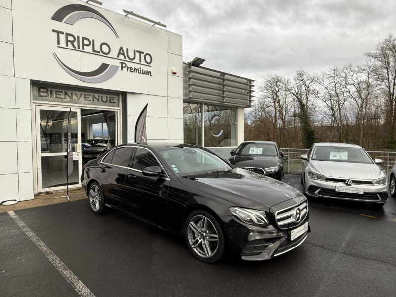 Mercedes-Benz CLASSE E E 220 D - BVA AMG LINE GPS   CAMERA AR   TOIT OUVRANT  DIESEL NOIR Occasion à vendre