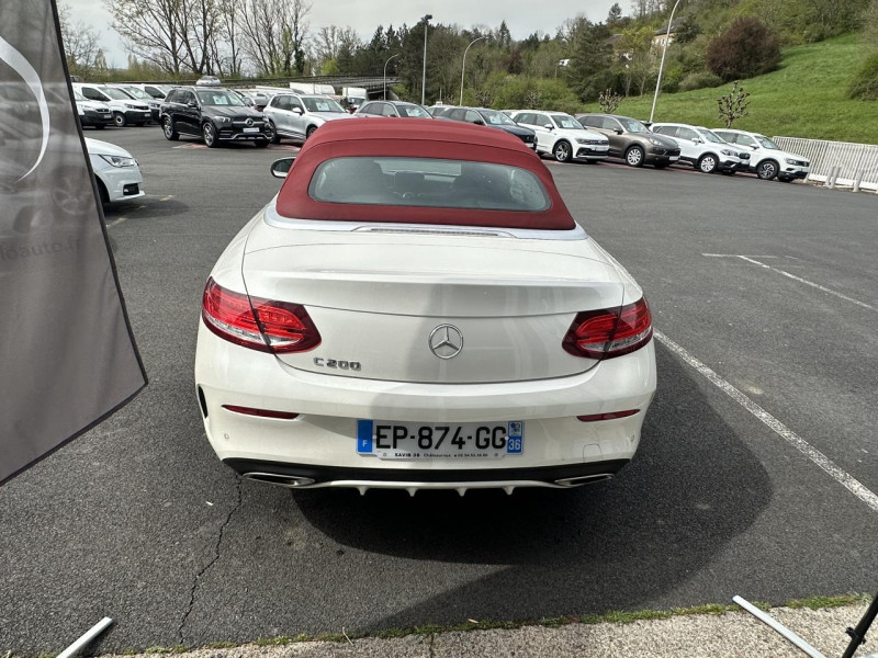 Photo 6 de l'offre de MERCEDES-BENZ CLASSE C CABRIOLET C 200 - BVA 9G-TRONIC  SPORTLINE - BVA GPS   CAMERA AR à 24990€ chez Triplo auto