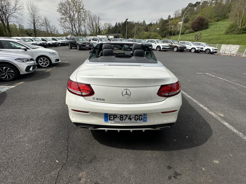 Photo 35 de l'offre de MERCEDES-BENZ CLASSE C CABRIOLET C 200 - BVA 9G-TRONIC  SPORTLINE - BVA GPS   CAMERA AR à 24990€ chez Triplo auto