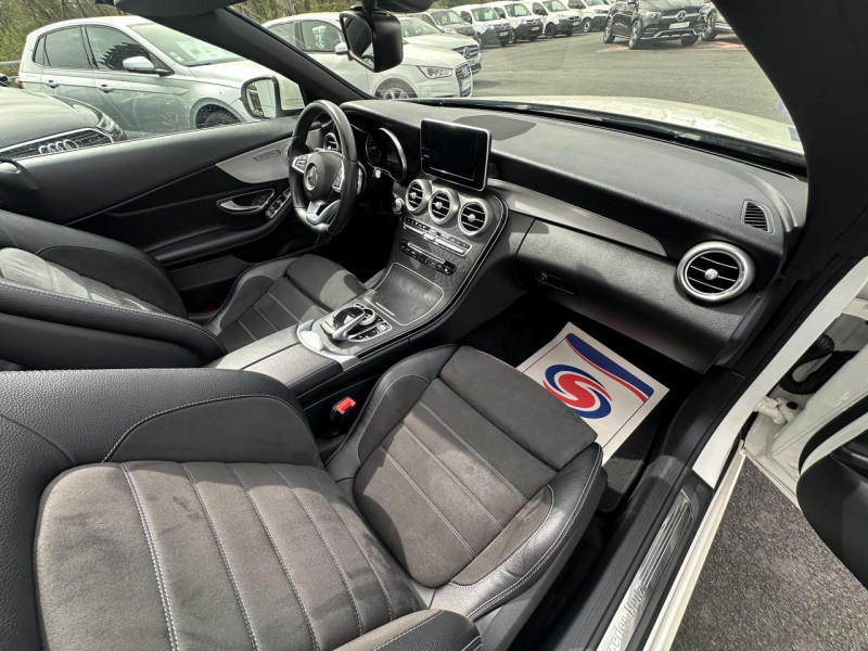 Photo 13 de l'offre de MERCEDES-BENZ CLASSE C CABRIOLET C 200 - BVA 9G-TRONIC  SPORTLINE - BVA GPS   CAMERA AR à 24990€ chez Triplo auto
