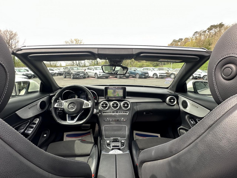 Photo 14 de l'offre de MERCEDES-BENZ CLASSE C CABRIOLET C 200 - BVA 9G-TRONIC  SPORTLINE - BVA GPS   CAMERA AR à 24990€ chez Triplo auto