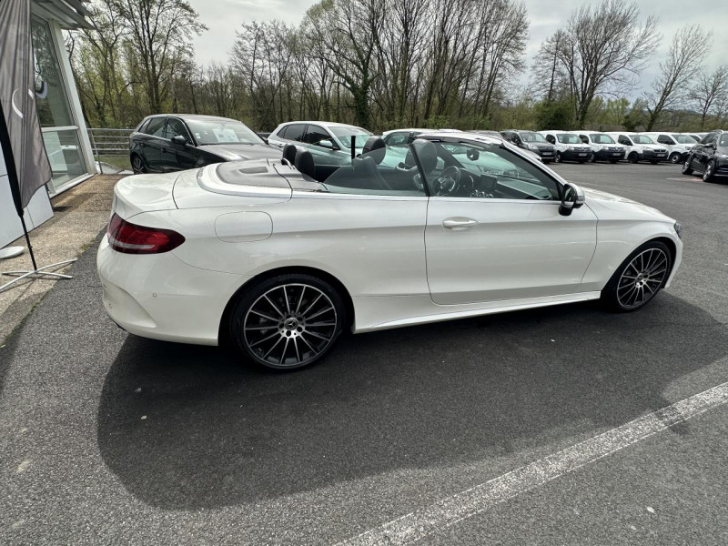 Photo 37 de l'offre de MERCEDES-BENZ CLASSE C CABRIOLET C 200 - BVA 9G-TRONIC  SPORTLINE - BVA GPS   CAMERA AR à 24990€ chez Triplo auto