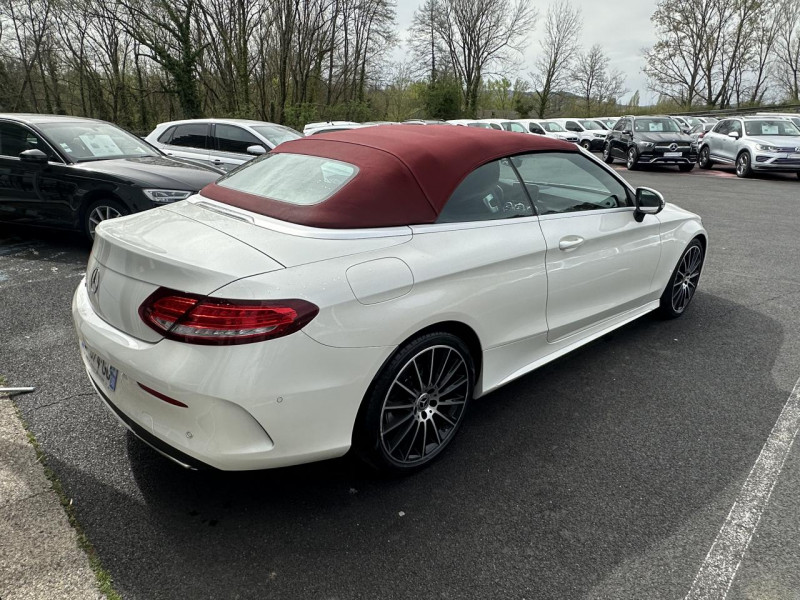 Photo 7 de l'offre de MERCEDES-BENZ CLASSE C CABRIOLET C 200 - BVA 9G-TRONIC  SPORTLINE - BVA GPS   CAMERA AR à 24990€ chez Triplo auto