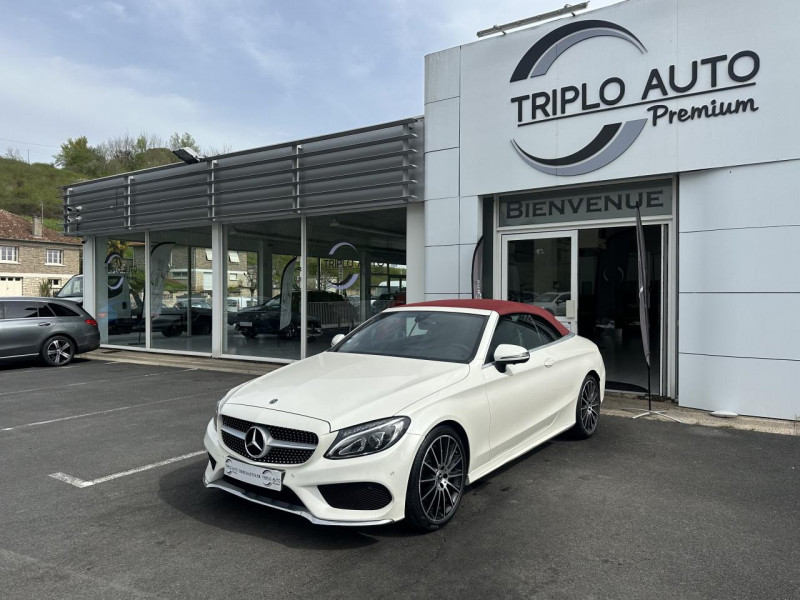 Photo 3 de l'offre de MERCEDES-BENZ CLASSE C CABRIOLET C 200 - BVA 9G-TRONIC  SPORTLINE - BVA GPS   CAMERA AR à 24990€ chez Triplo auto