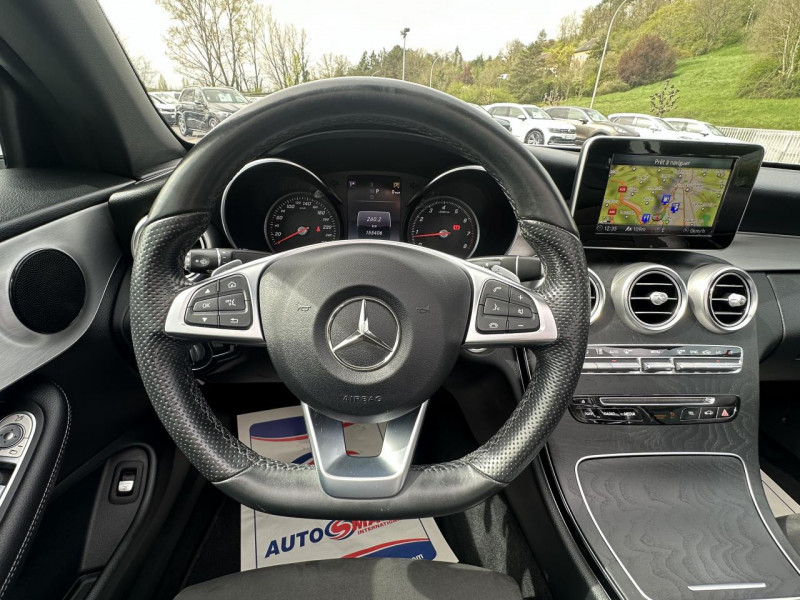 Photo 16 de l'offre de MERCEDES-BENZ CLASSE C CABRIOLET C 200 - BVA 9G-TRONIC  SPORTLINE - BVA GPS   CAMERA AR à 24990€ chez Triplo auto