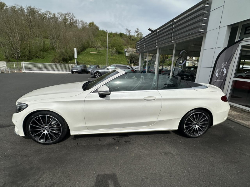 Photo 33 de l'offre de MERCEDES-BENZ CLASSE C CABRIOLET C 200 - BVA 9G-TRONIC  SPORTLINE - BVA GPS   CAMERA AR à 24990€ chez Triplo auto