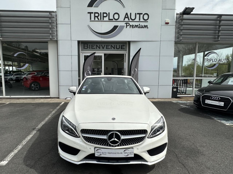 Photo 31 de l'offre de MERCEDES-BENZ CLASSE C CABRIOLET C 200 - BVA 9G-TRONIC  SPORTLINE - BVA GPS   CAMERA AR à 24990€ chez Triplo auto
