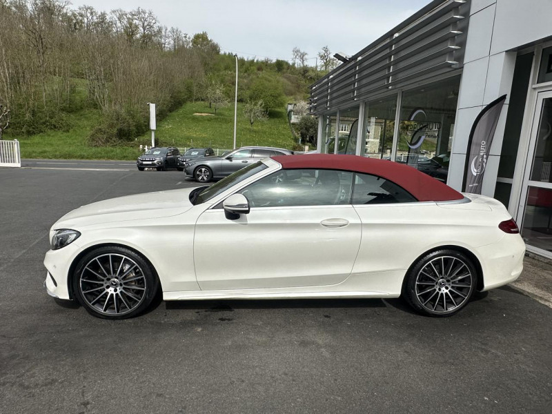 Photo 4 de l'offre de MERCEDES-BENZ CLASSE C CABRIOLET C 200 - BVA 9G-TRONIC  SPORTLINE - BVA GPS   CAMERA AR à 24990€ chez Triplo auto