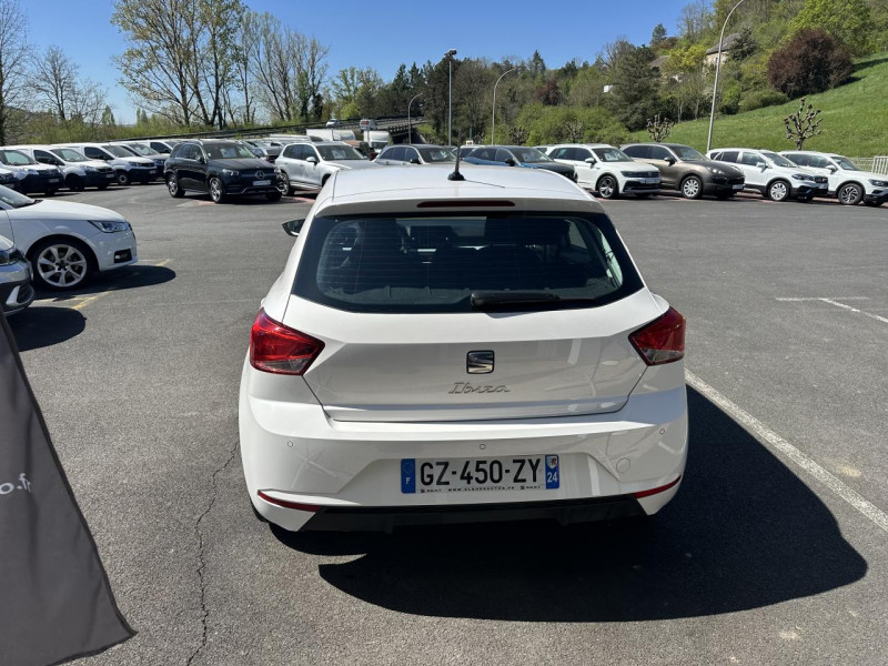 Photo 6 de l'offre de SEAT IBIZA 1.0 ECOTSI - 95 START&STOP STYLE TVA RECUPERABLE   CARPLAY   RADAR AR à 17990€ chez Triplo auto