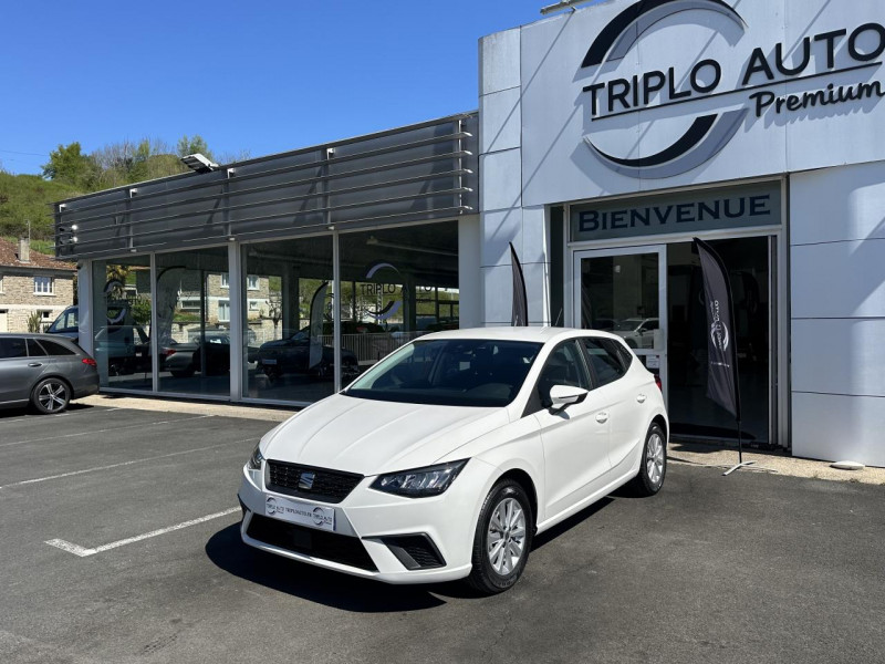 Photo 3 de l'offre de SEAT IBIZA 1.0 ECOTSI - 95 START&STOP STYLE TVA RECUPERABLE   CARPLAY   RADAR AR à 17990€ chez Triplo auto