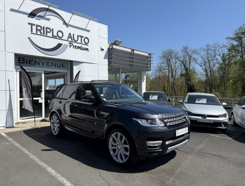 Land-Rover RANGE ROVER SPORT 3.0 SD V6 - BVA - TOIT OUVRANT   GPS   CAMERA AR DIESEL GRIS FONCE Occasion à vendre