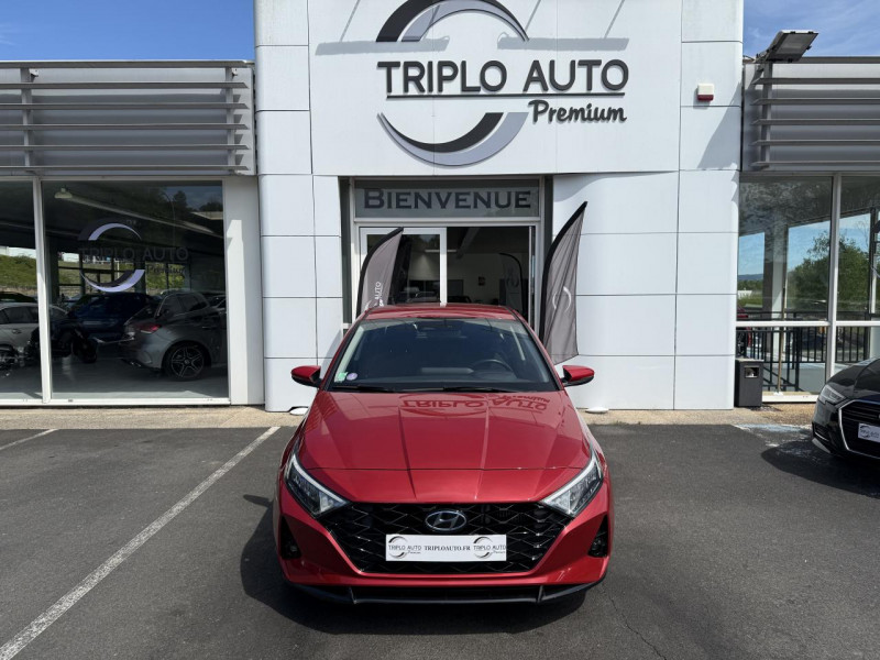 Photo 2 de l'offre de HYUNDAI I20  1.0 T-GDI HYBRID 48 V - 100 INTUITIVE CARPLAY   CAMERA AR   CLIM à 15990€ chez Triplo auto