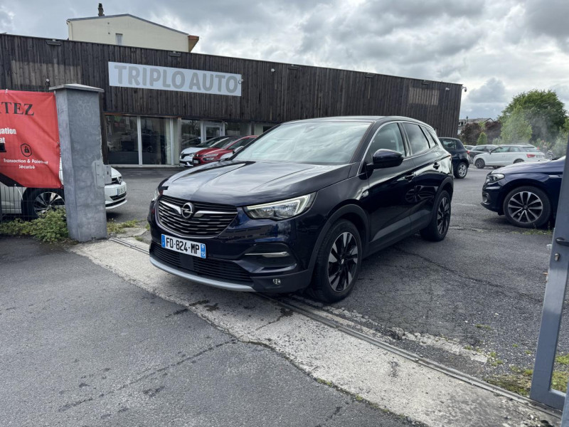 Opel GRANDLAND X 1.2 TURBO - 130 S&S DESIGN LINE GPS   CAMERA AR ESSENCE BLEU CLAIR Occasion à vendre