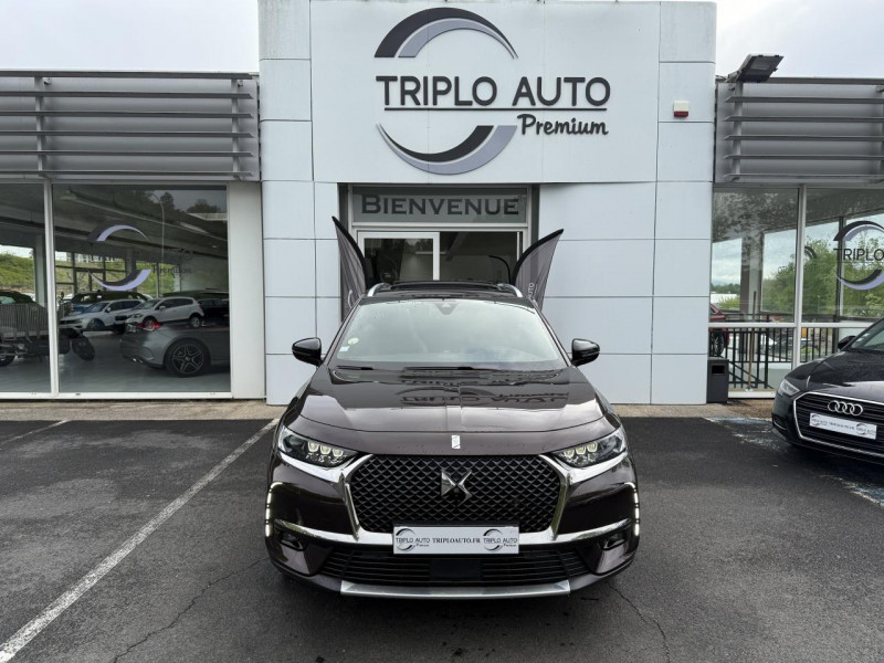 Photo 2 de l'offre de DS DS 7 CROSSBACK DS7 CROSSBACK 2.0 BLUEHDI - 180 EAT8 - GRAND CHIC - GPS   CAMERA AR   TOIT OUVRANT   CARPLAY à 22990€ chez Triplo auto