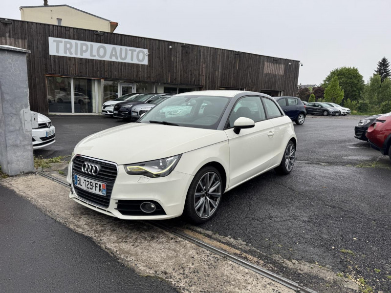 Audi A1 1.6 TDI DPF 105 - S&S AMBITION CLIM   RADAR AR DIESEL BLANC Occasion à vendre