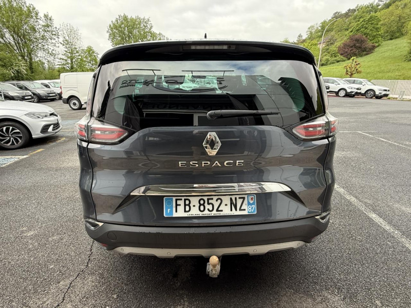 Photo 6 de l'offre de RENAULT ESPACE 1.6 ENERGY DCI - 160 BVA - INITIALE PARIS - ATTELAGE   GPS   TOIT OUVRANT   CAMERA AR à 18990€ chez Triplo auto