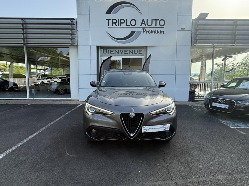 Photo 2 de l'offre de ALFA ROMEO STELVIO 2.2 D - 210 - BVA LUSSO Q4 GPS   CAMERA AR   CLIM à 21990€ chez Triplo auto