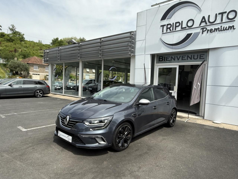 Photo 3 de l'offre de RENAULT MEGANE MéGANE 1.3 TCE - 160 - BV EDC -  GT LINE GPS   TOIT OUVRANT   CAMERA AR  à 15990€ chez Triplo auto