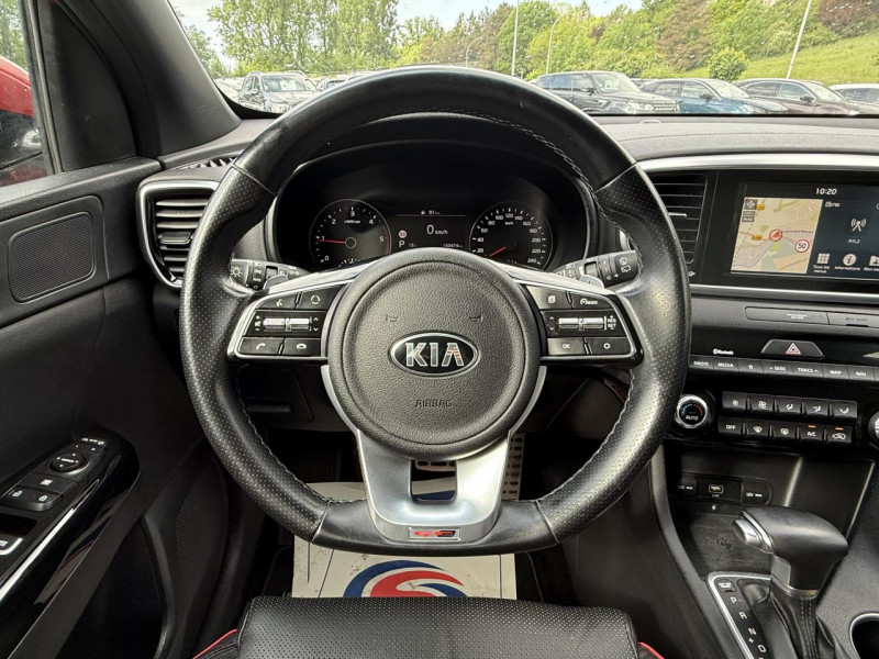 Photo 19 de l'offre de KIA SPORTAGE 1.6 CRDI - 136 - BV DCT - GT LINE GPS   ATTELAGE   CAMERA AR   à 16490€ chez Triplo auto