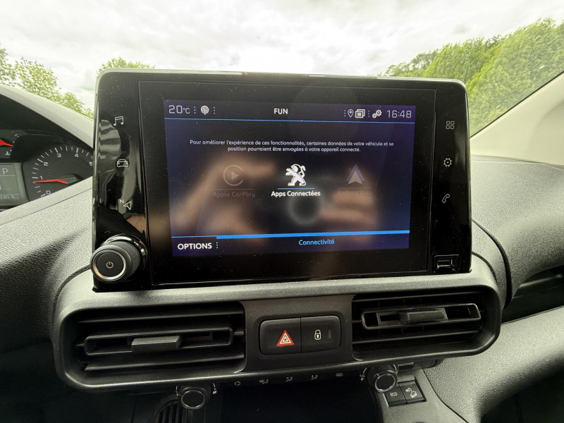 Photo 19 de l'offre de PEUGEOT PARTNER M 650KG 1.5 BLUEHDI S&S - 130 - BV EAT8 GPS   CAMERA AR   CARPLAY à 23990€ chez Triplo auto