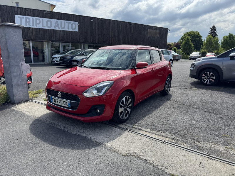 Suzuki SWIFT 1.0 BOOSTERJET - BVA PACK GPS   CAMERA AR   CLIM ESSENCE ROUGE CLAIR Occasion à vendre