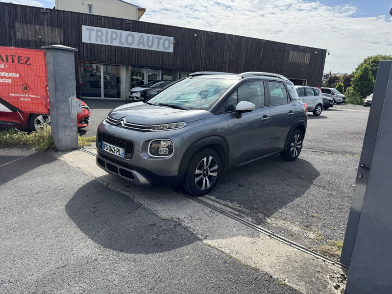 Citroen C3 AIRCROSS 1.5 BLUEHDI - 100 S&S SHINE GPS   RADAR AR   CLIM DIESEL GRIS CLAIR Occasion à vendre